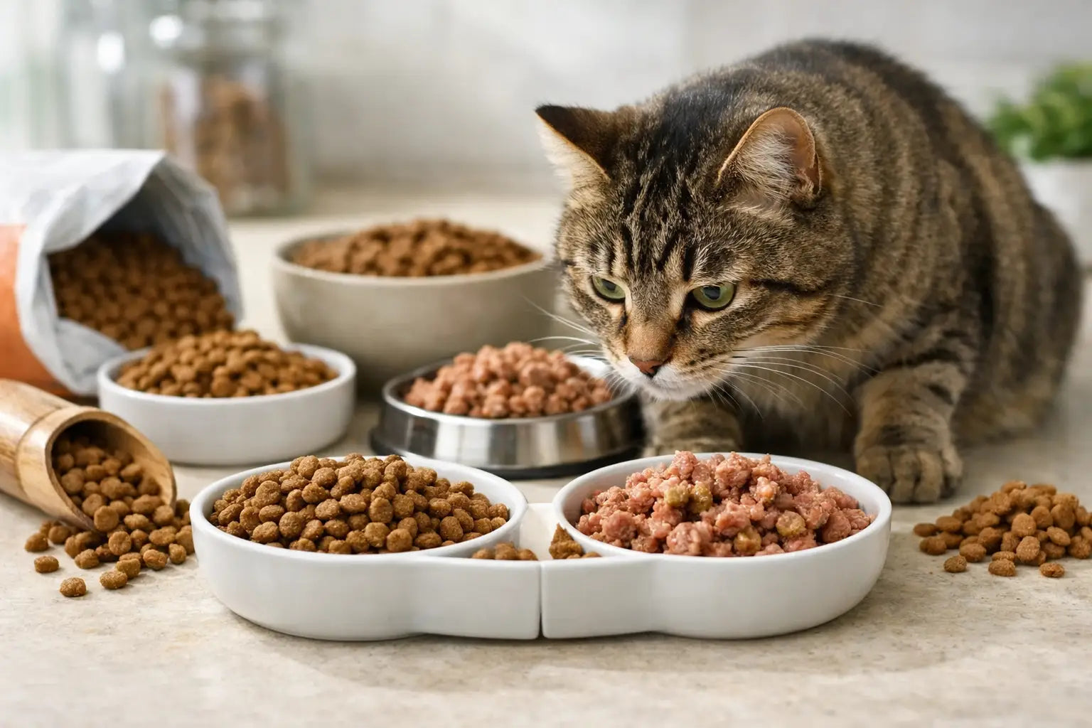How to Transition Cat Food Without Upset