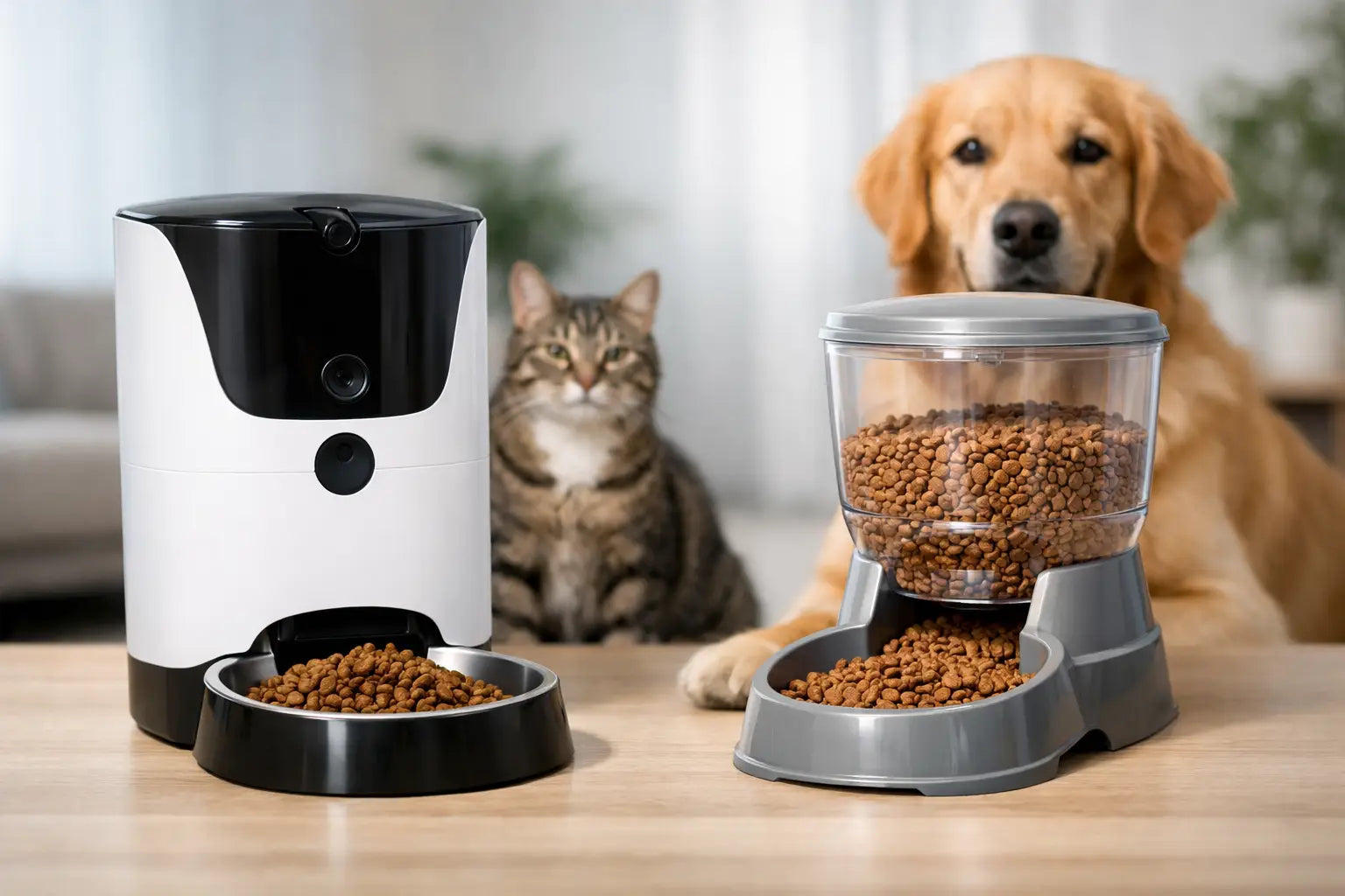 Automatic Feeder vs Gravity Feeder