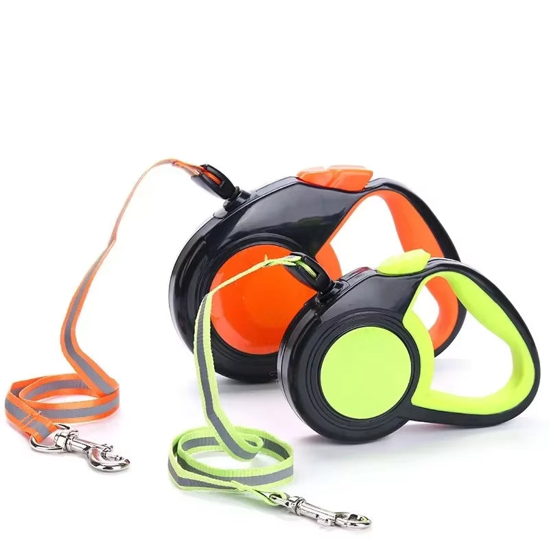 3/5/8M Dog Leash Retractable Roulette Collar for Small Big Dog Accessories Adjustable Durable Walking Hiking Bulldog Rope