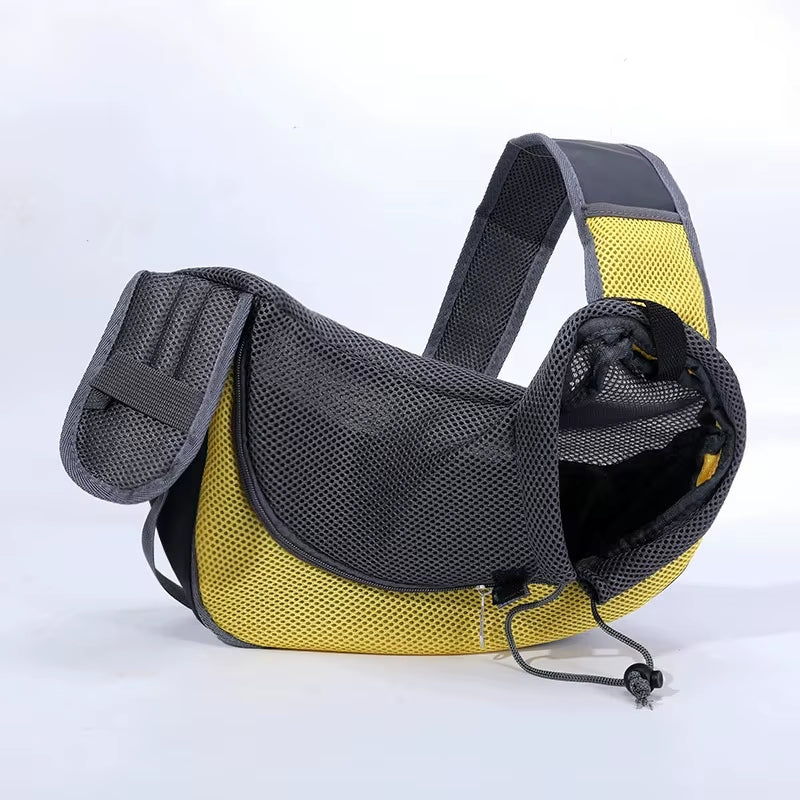 Dog Backpack Travel Portable Breathable Mesh Travel Crossbody Bag Outdoor Travel Small Body Pet Cat Dog Backpack Dog Accessories