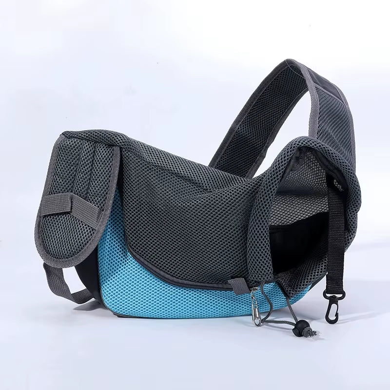 Dog Backpack Travel Portable Breathable Mesh Travel Crossbody Bag Outdoor Travel Small Body Pet Cat Dog Backpack Dog Accessories