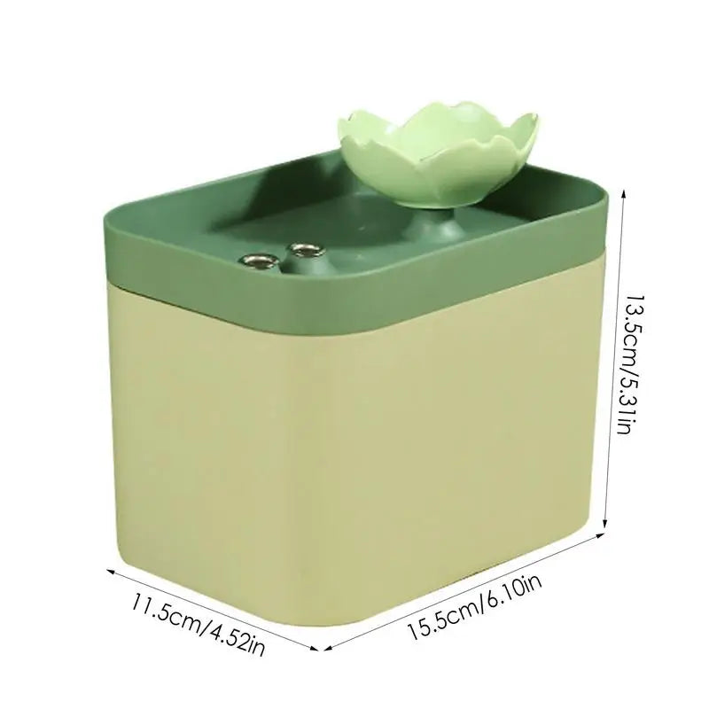 Cat Water Fountain Ceramic Pet Drinking Dispenser Ultra Quiet Water Feeding Supplies for Cats and Dogs Silent Pet Dispenser