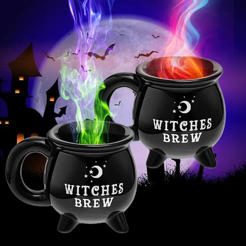 1Pc, Witch Brew Coffee Mug,350Ml/ 11.8Oz Ceramic Coffee Cup, Water Cups,Summer Winter Drinkware,Birthday Gifts,Halloween Gift