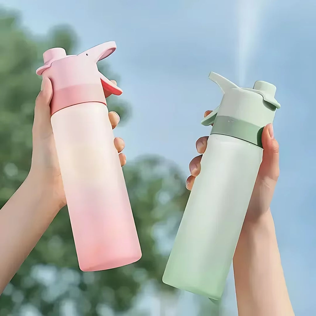 1-4PCS Water Jet Mug Outdoor Portable Sports Water Bottle Gradient Jet Mug Outdoor Sports Fitness Mug Gradient Frosted Kids Cup