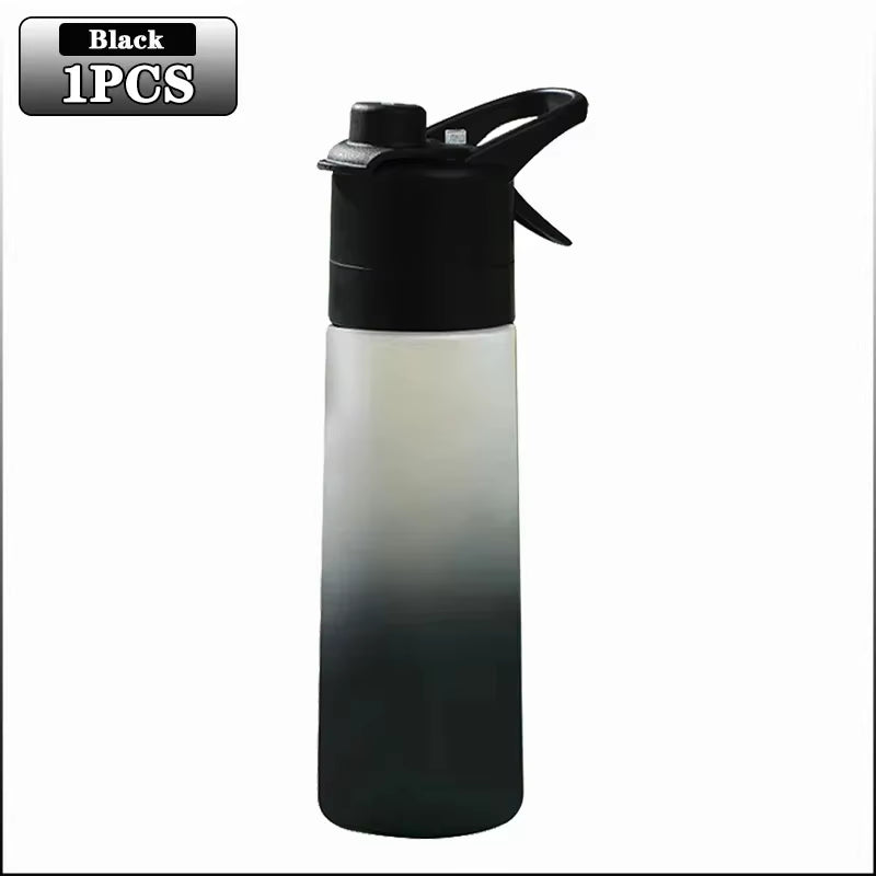 1-4PCS Water Jet Mug Outdoor Portable Sports Water Bottle Gradient Jet Mug Outdoor Sports Fitness Mug Gradient Frosted Kids Cup