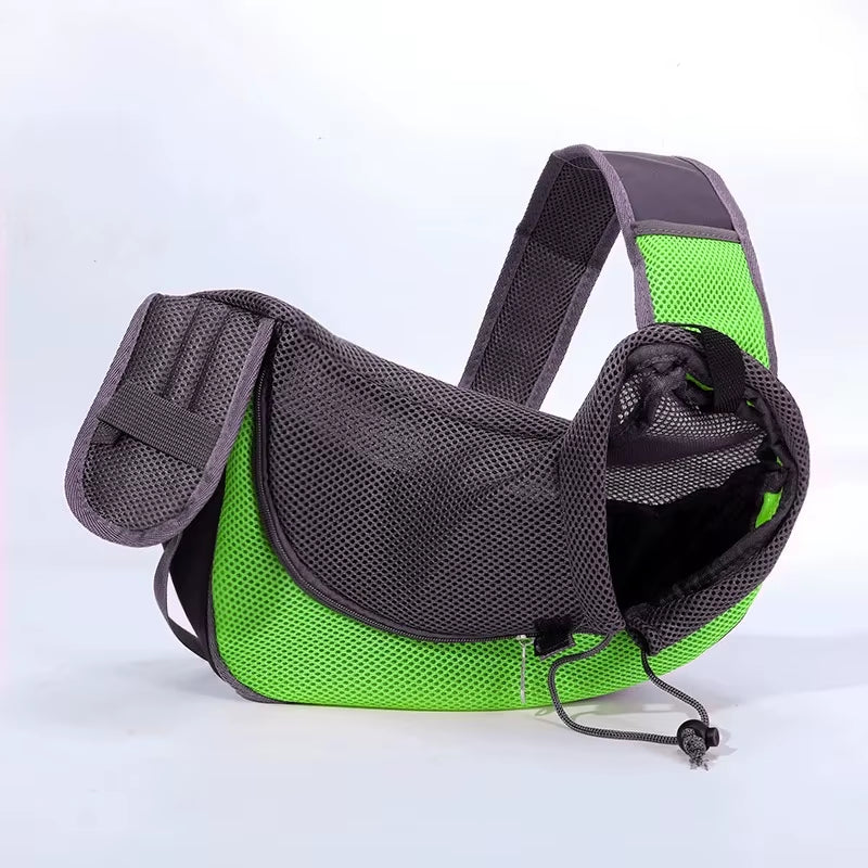 Dog Backpack Travel Portable Breathable Mesh Travel Crossbody Bag Outdoor Travel Small Body Pet Cat Dog Backpack Dog Accessories
