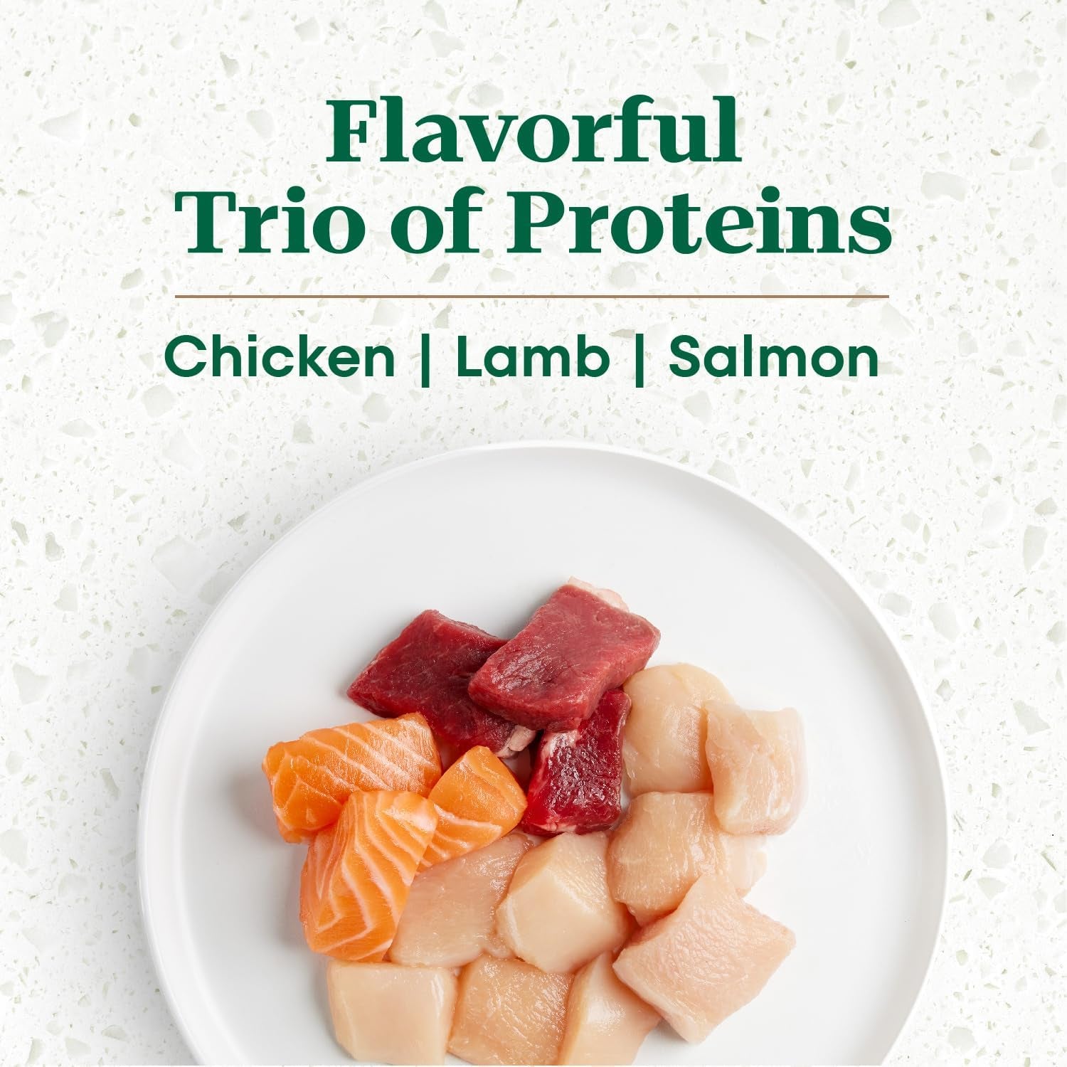 Ultra Dry Dog Food for Adult Dogs with a Trio of Proteins from Chicken, Lamb and Salmon, 30 Lb. Bag