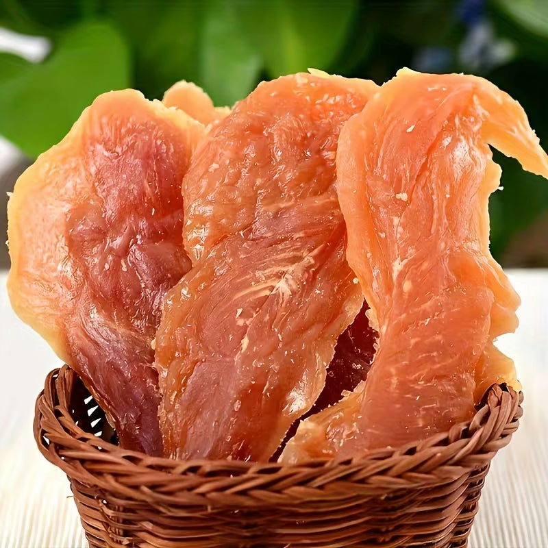 Delicious Premium Natural Chicken Dog Treats - Perfect for All Breeds, Available in 100G and 500G Sizes!