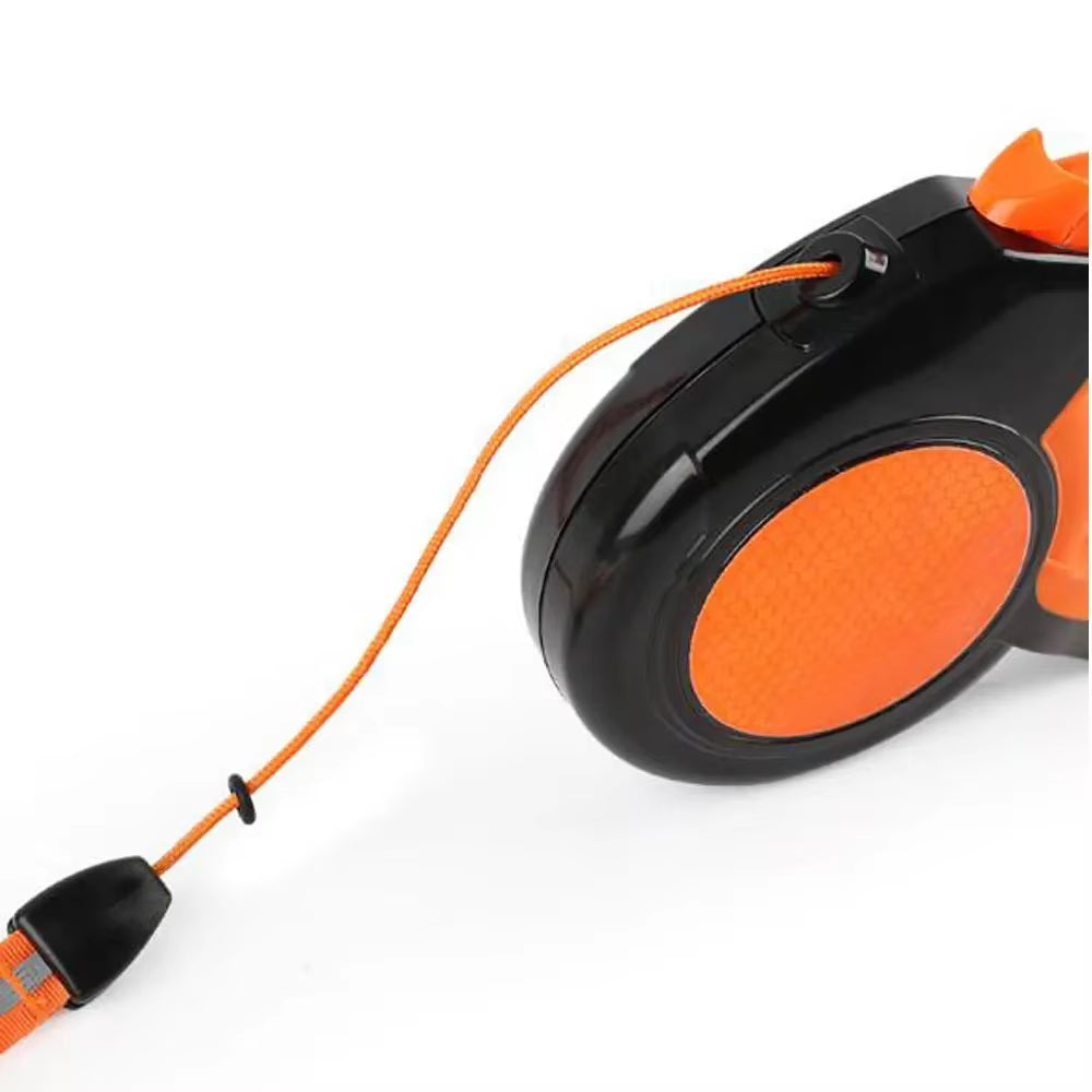 3M/5M/8Mretractable Dog Leash Nylon Extending Walking Reflective Leads Running Lead for Small Large Dogs with Dog Dispenser