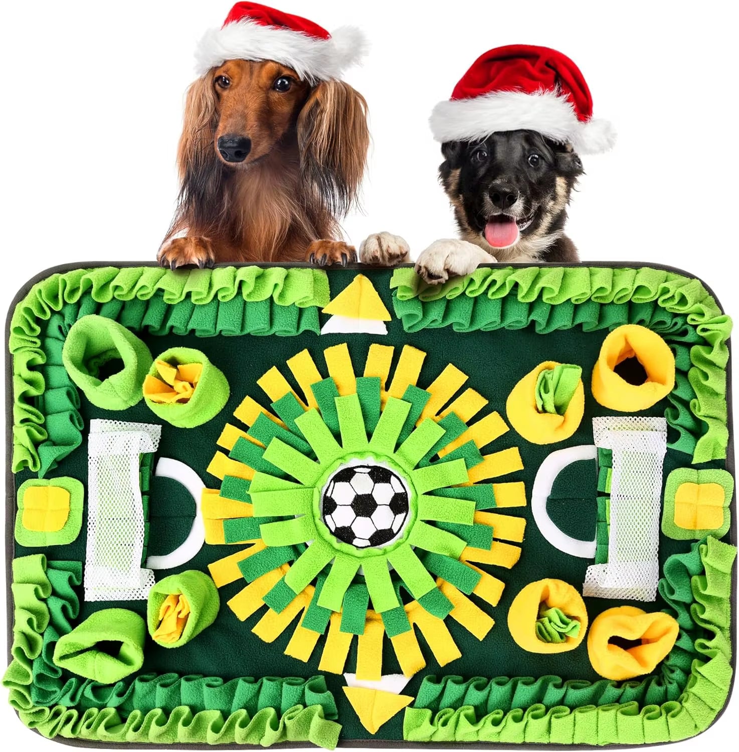 Pet Snuffle Mat - Interactive Slow Feeder Puzzle Toy for Dogs & Cats, Mental Stimulation & Foraging Training Blanket