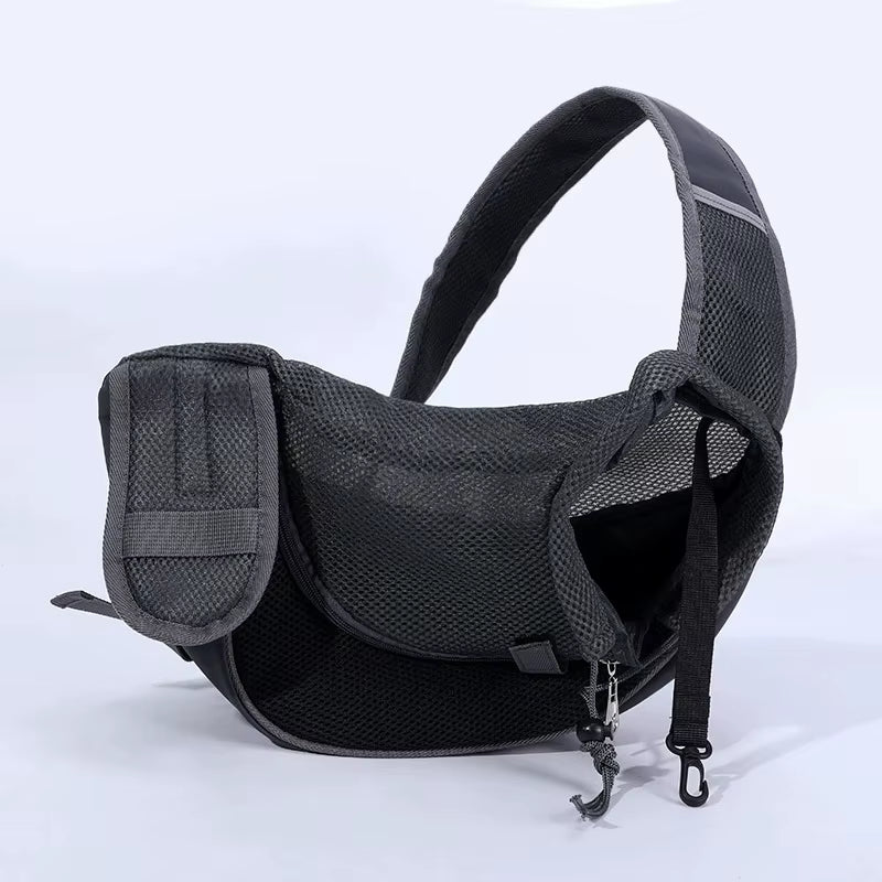 Dog Backpack Travel Portable Breathable Mesh Travel Crossbody Bag Outdoor Travel Small Body Pet Cat Dog Backpack Dog Accessories