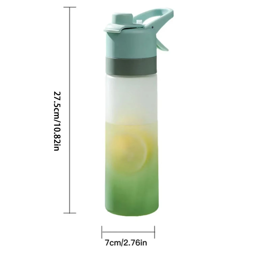 1-4PCS Water Jet Mug Outdoor Portable Sports Water Bottle Gradient Jet Mug Outdoor Sports Fitness Mug Gradient Frosted Kids Cup