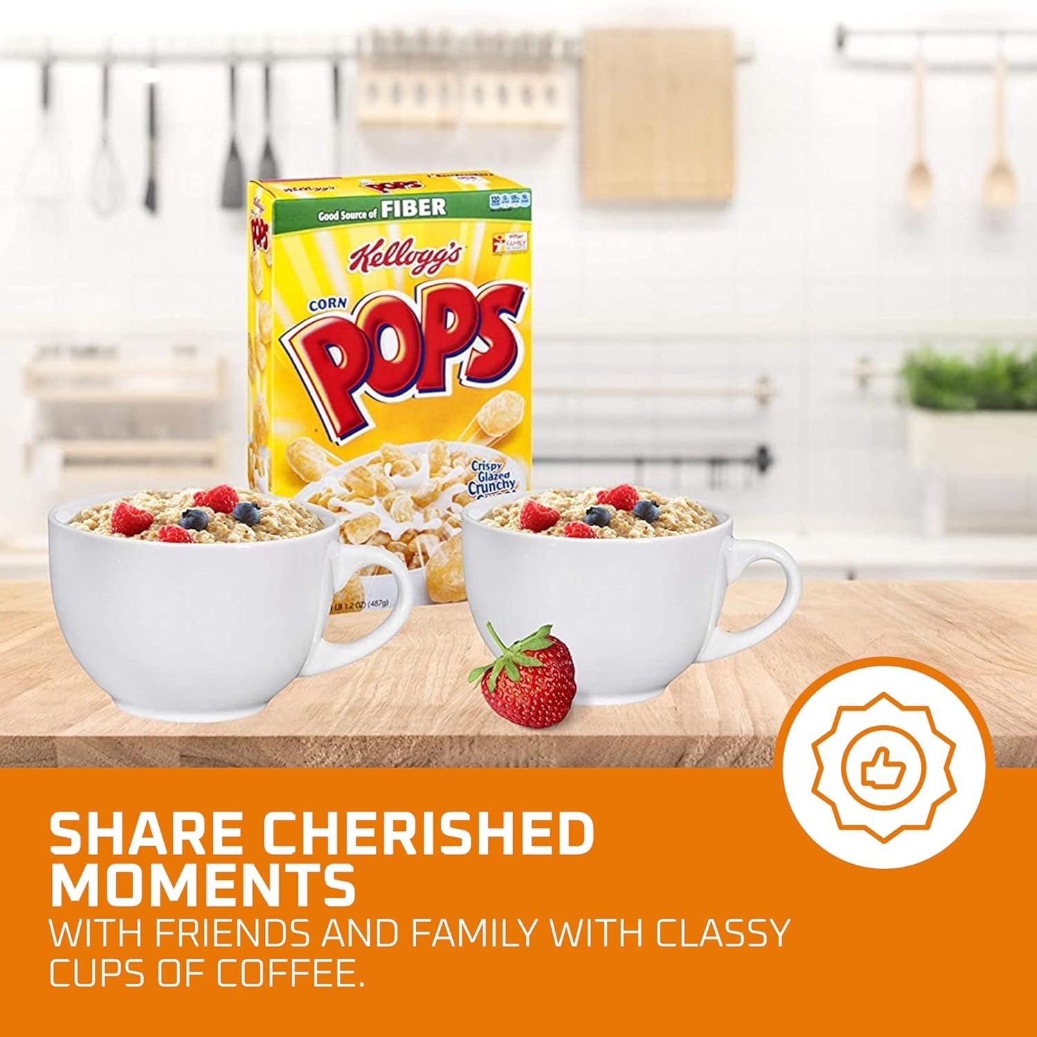 24 Oz White Coffee Mugs Set of 4 - Large Ceramic Mug with Handle for Coffee, Tea, Soup, and Cereal - Durable, Microwave, and Dishwasher Safe Soup Cups - Ideal for Hot or Cold Beverages