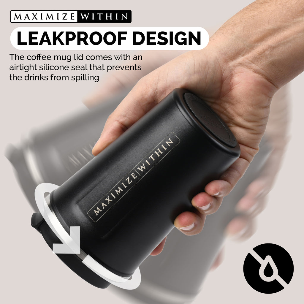 Maximize within Vacuum Insulated 12Oz Stainless Steel Travel Mug