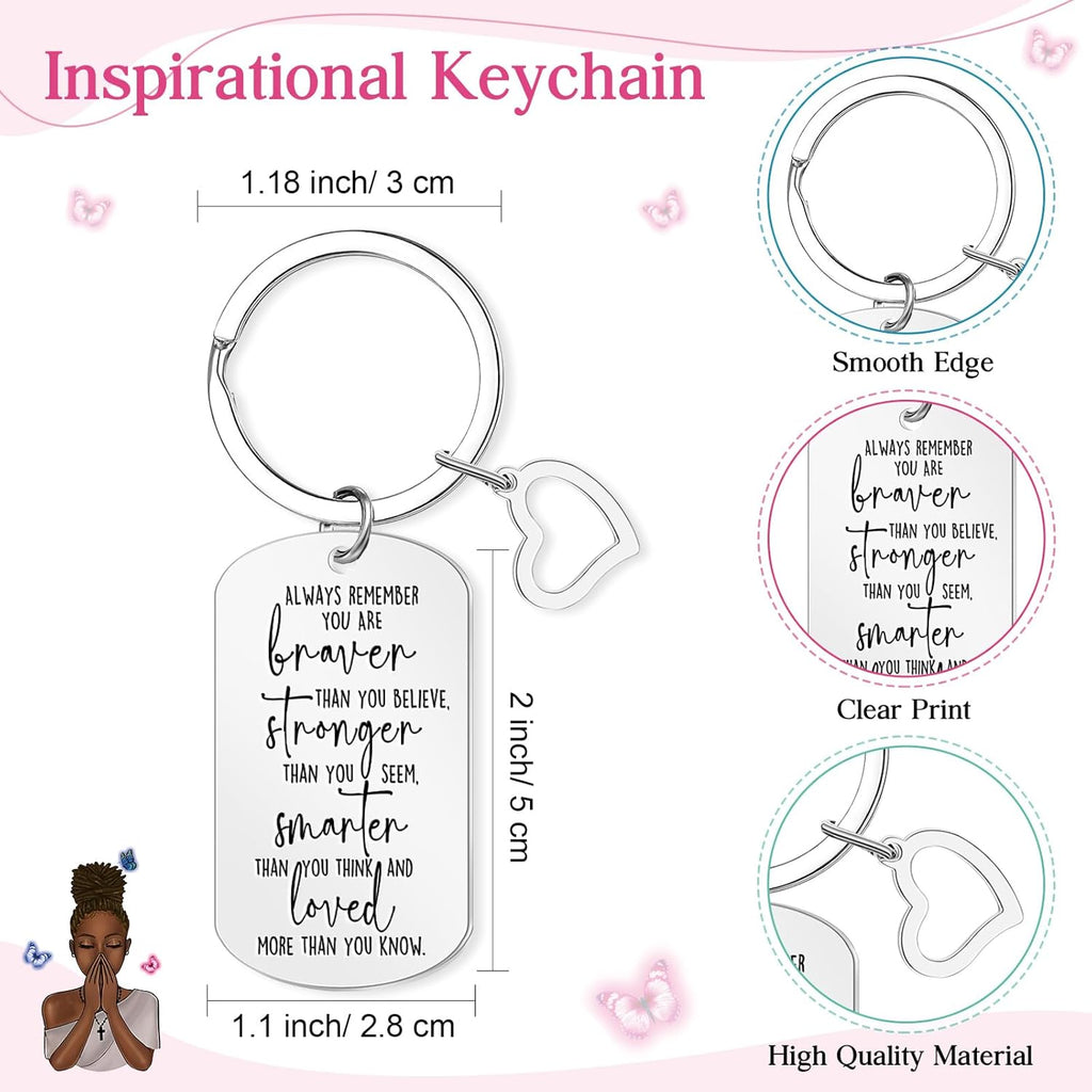 3 Pcs Christian Gifts for African American Women Bible Verse Makeup Bag Christian Pencil Pouch 11 Oz Religious Coffee Mug Inspirational Keychain Faith Based You Are Loved Gifts