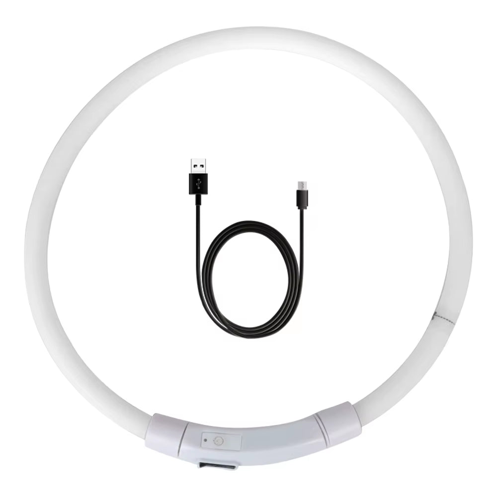 Night Safety Flashing Glow Collar Night Luminous Charge Collar Led Usb Dog Collar Pet Accessories Dog Accessories